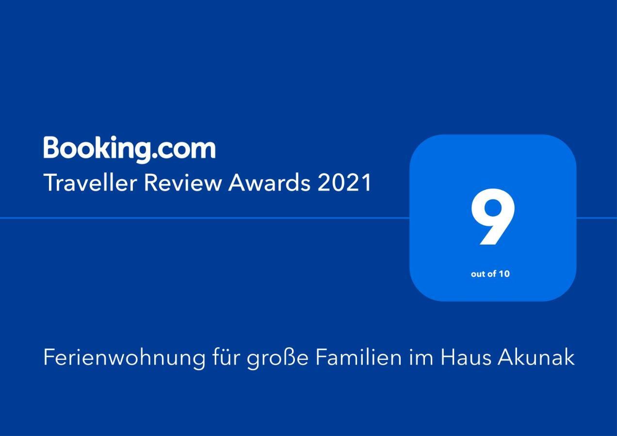 Ferienwohnung Fuer Grosse Familien Im Haus Akunak Büsum Buitenkant foto